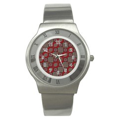 Batik-tradisional-02 Stainless Steel Watch by nateshop