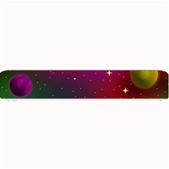 Asteroid Comet Star Space Aurora Small Bar Mat by Wegoenart