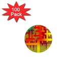 Code Binary System 1  Mini Magnets (100 pack) 