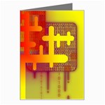 Code Binary System Greeting Card