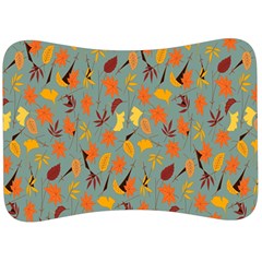 Thanksgiving-001 Velour Seat Head Rest Cushion by nateshop