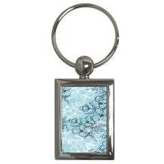 Flowers-25 Key Chain (rectangle) by nateshop