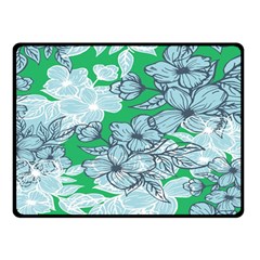 Flowers-26 Double Sided Fleece Blanket (small)  by nateshop
