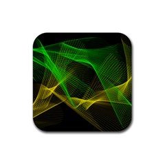 Abstract Pattern Hd Wallpaper Background Rubber Coaster (square)