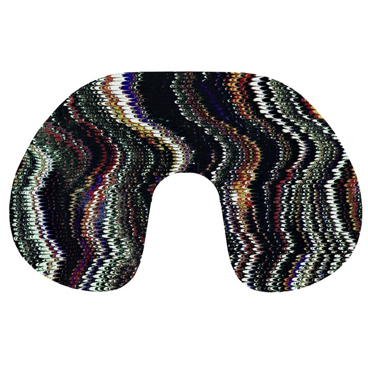Texture Abstract Background Wallpaper Travel Neck Pillow