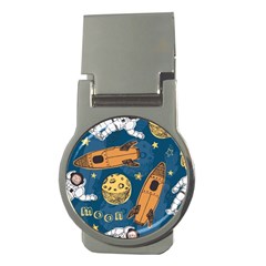 Missile Pattern Money Clips (round) 