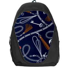 Chains Seamless Pattern Backpack Bag by Ravend
