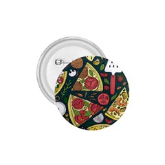 Vector Seamless Pizza Slice Pattern Hand Drawn Pizza Illustration Great Pizzeria Menu Background 1 75  Buttons