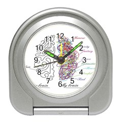 Neurodivergent Creative Smart Brain Travel Alarm Clock by Wegoenart