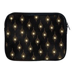 Light On Damask Apple Ipad 2/3/4 Zipper Cases by ConteMonfrey