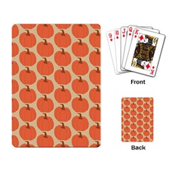 Cute Pumpkin Playing Cards Single Design (rectangle) by ConteMonfrey