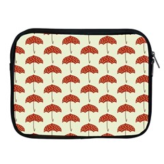 Under My Umbrella Apple Ipad 2/3/4 Zipper Cases by ConteMonfrey