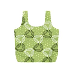Pattern Green Full Print Recycle Bag (s) by designsbymallika