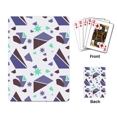 Seamless Pattern Geometric Texture Playing Cards Single Design (rectangle)