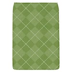 Discreet Green Tea Plaids Removable Flap Cover (S)