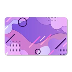 Colorful-abstract-wallpaper-theme Magnet (rectangular) by Wegoenart