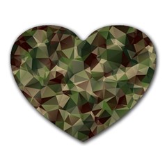 Abstract-vector-military-camouflage-background Heart Mousepad by Wegoenart