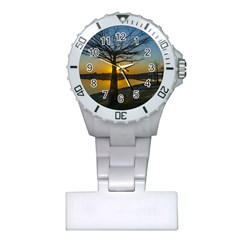 Grande Stream Landscape, Flores, Uruguay002 Plastic Nurses Watch by dflcprintsclothing