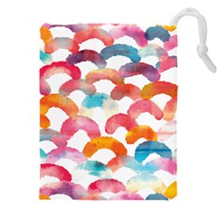 Rainbow Pattern Drawstring Pouch (4xl)