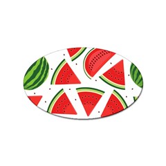 Watermelon Cuties White Sticker Oval (10 Pack) by ConteMonfrey