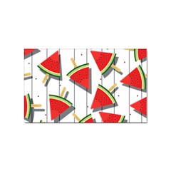 Watermelon Popsicle   Sticker Rectangular (10 Pack) by ConteMonfrey