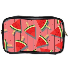 Red Watermelon Popsicle Toiletries Bag (one Side) by ConteMonfrey