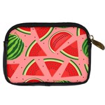 Red Watermelon  Digital Camera Leather Case Back