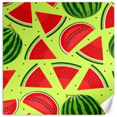 Pastel Watermelon   Canvas 16  X 16  by ConteMonfrey