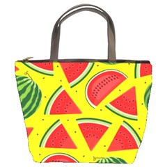 Yellow Watermelon   Bucket Bag by ConteMonfrey
