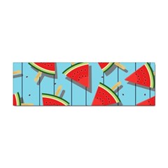 Blue Watermelon Popsicle  Sticker (bumper) by ConteMonfrey