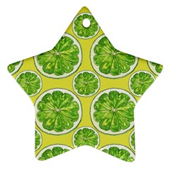 Lemon Cut Star Ornament (two Sides) by ConteMonfrey