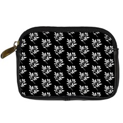 Sign Of Spring Leaves Digital Camera Leather Case by ConteMonfrey