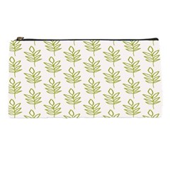 Autumn Leaves Gray Pencil Case by ConteMonfrey