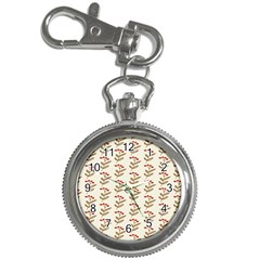 White Fresh Spring Hope Key Chain Watches by ConteMonfrey