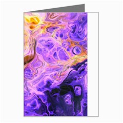 Conceptual Abstract Painting Acrylic Greeting Card