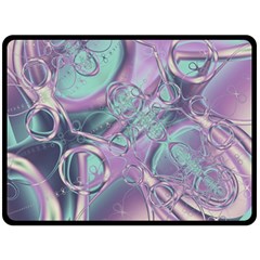 Illustration Fractal Pattern Modern Art Digital Fleece Blanket (large) 