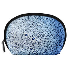 Drop Water Background Macro Splash Rain Drink Accessory Pouch (large) by Wegoenart