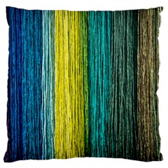 Line Rope Fiber Close Up Multicoloured Background Standard Flano Cushion Case (two Sides) by Wegoenart