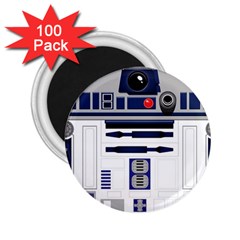 Robot R2d2 R2 D2 Pattern 2 25  Magnets (100 Pack)  by Jancukart