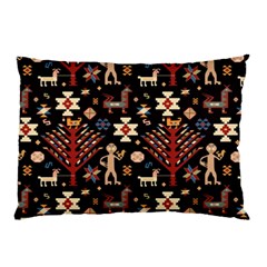 Carpet-symbols Pillow Case by Gohar