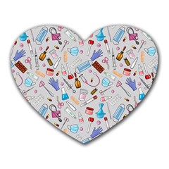 Medical Devices Heart Mousepad by SychEva