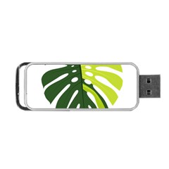 Monstera  Portable Usb Flash (two Sides) by ConteMonfrey