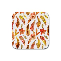 Hot Colors Nature Glimpse Rubber Coaster (square) by ConteMonfrey