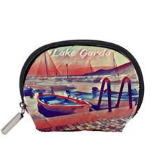 Boats On Lake Garda Accessory Pouch (small) by ConteMonfrey