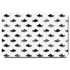 Cute Small Sharks   Large Doormat by ConteMonfrey