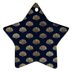 Cute Sea Shells  Star Ornament (two Sides) by ConteMonfrey