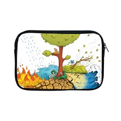 Natural Disaster Flood Earthquake Apple Ipad Mini Zipper Cases by Jancukart