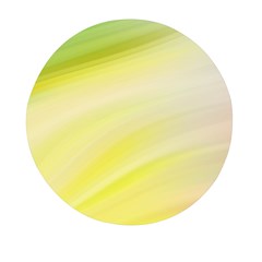 Gradient Green Yellow Mini Round Pill Box (pack Of 5) by ConteMonfrey