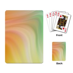 Gradient Orange, Green - Colors Fest Playing Cards Single Design (rectangle) by ConteMonfrey