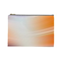 Gradient Purple, Orange, Blue Cosmetic Bag (large) by ConteMonfrey